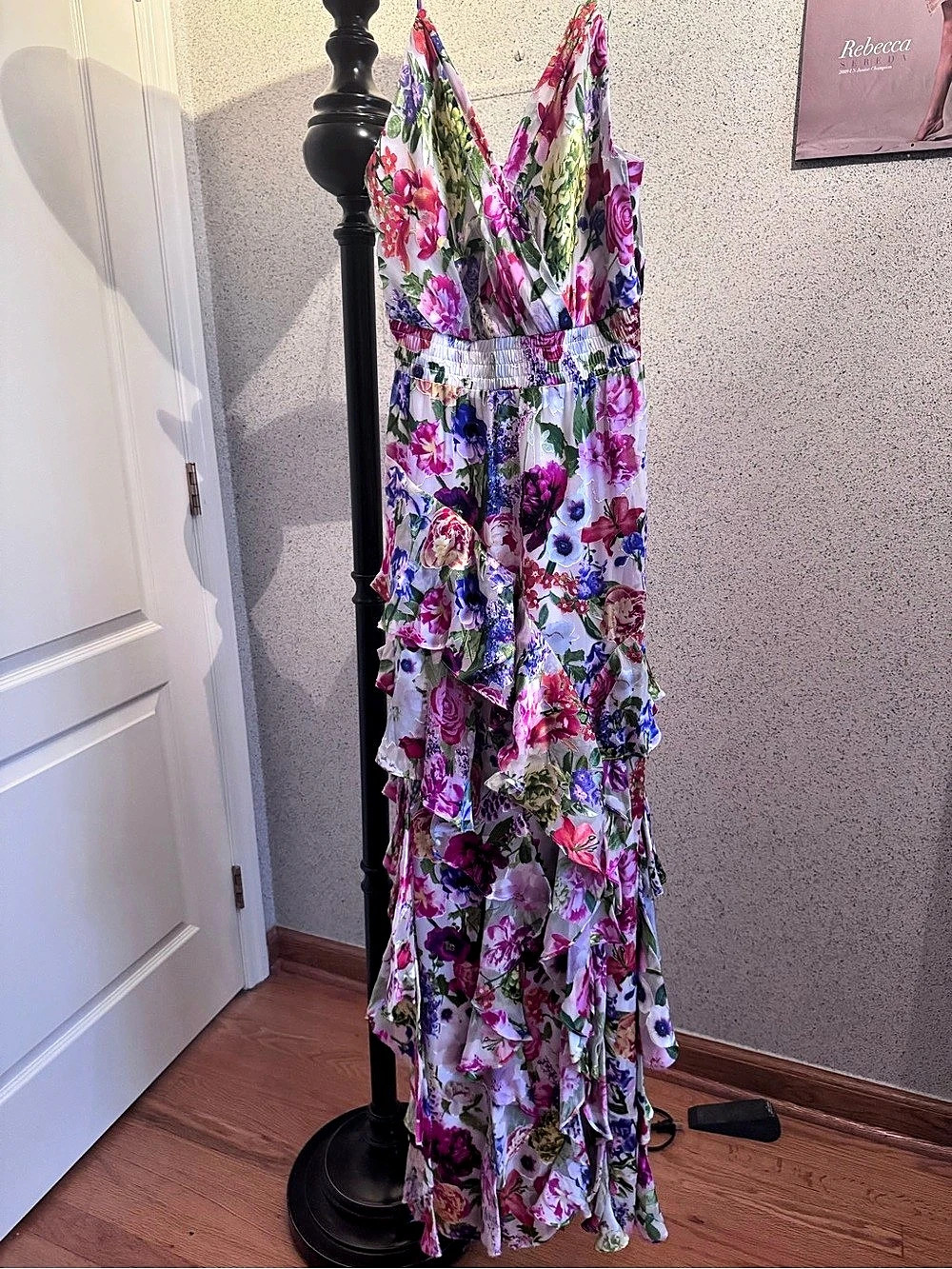 alice + olivia Floral Maxi Dress Size 2